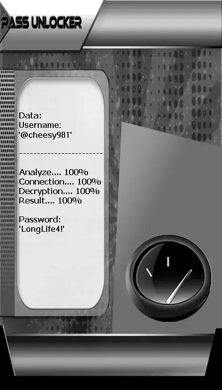 Find a TikTok password